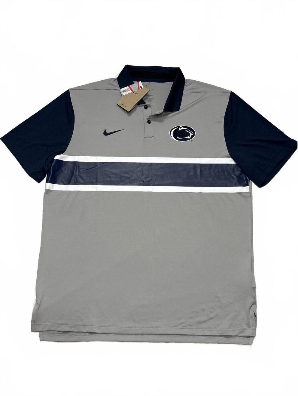Nike Penn State Nittany Lions Dri-FIT Polo Shirt Size Large
